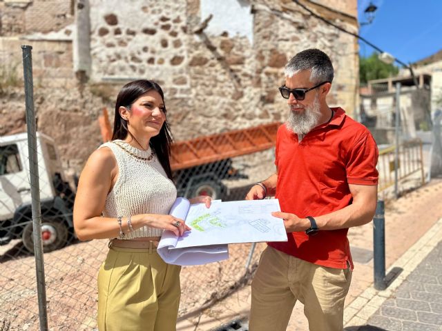 La 'Plaza de la Roca' permitirá poner en valor la fachada de San Patricio y la muralla medieval gracias a la creación de una zona verde La 'Plaza de la Roca' permitirá poner en valor la fachada de San Patricio y la muralla medieval gracias a la creación de una zona verde