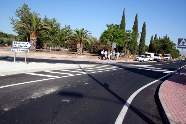 Eliminado un grave problema para el tráfico rodado y peatonal, en la carretera RM-E4, - 3, Foto 3