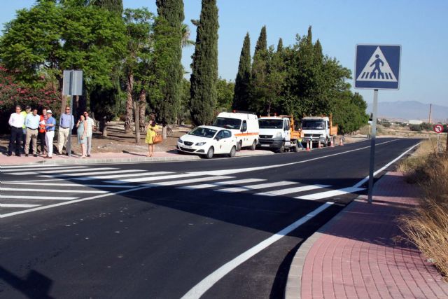 Eliminado un grave problema para el tráfico rodado y peatonal, en la carretera RM-E4, - 4, Foto 4