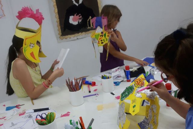 Los talleres infantiles organizados por Cultura duplican el número de asistentes durante el mes de julio con más de 800 niños - 1, Foto 1