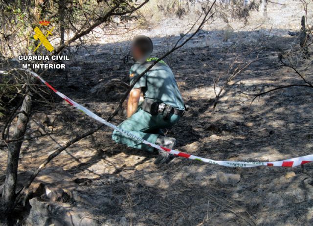 La Guardia Civil investiga a un vecino de Bullas por ocasionar un incendio forestal por negligencia La Guardia Civil investiga a un vecino de Bullas por ocasionar un incendio forestal por negligencia