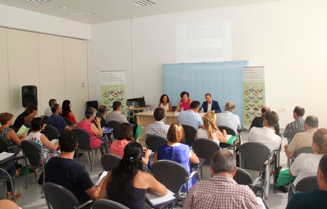 La Asociación CAMPODER presenta la Estrategia de Desarrollo Local Participativo 2014-2020 en Puerto Lumbreras - 1, Foto 1