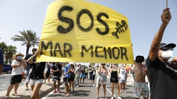 El PSOE de Puerto Lumbreras se adhiere a la Iniciativa Legislativa Popular para la defensa del Mar Menor - 1, Foto 1