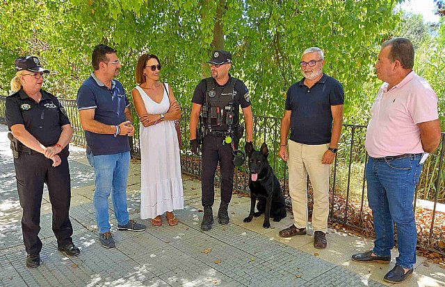 Se reactiva la unidad canina de la Policía Local de Cieza - 1, Foto 1