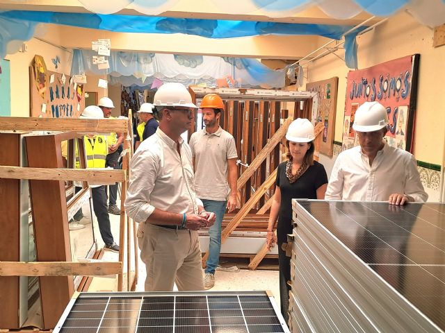La Comunidad lleva a cabo la rehabilitación energética del colegio Casa del Niño de Lorca La Comunidad lleva a cabo la rehabilitación energética del colegio Casa del Niño de Lorca