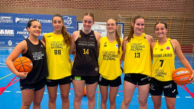 Seis canteranas iniciarán la pretemporada con el Hozono Global Jairis Seis canteranas iniciarán la pretemporada con el Hozono Global Jairis