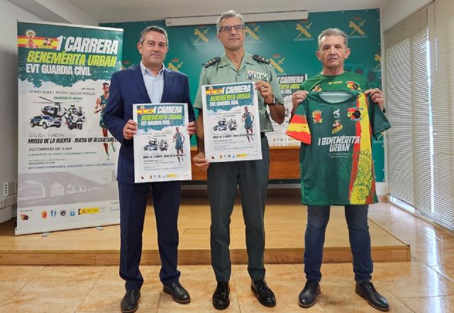 Alcantarilla acoge la primera edición de la carrera Benemérita Urban Guardia Civil Murcia el 17 de noviembre - 1, Foto 1