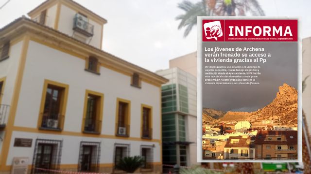 IU-Verdes presenta la edición de septiembre de su revista mensual Archena Informa - 1, Foto 1