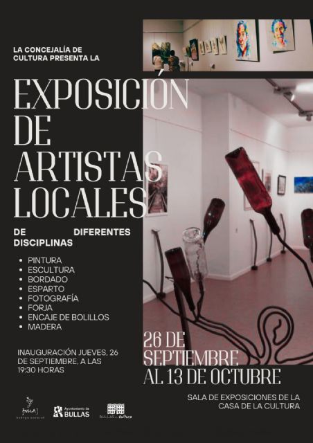 Inauguración de la Exposición de Artistas Locales en la Sala de Exposiciones de la Casa de Cultura - 1, Foto 1