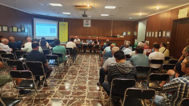 Más de 60 agricultores participan en la Asamblea de COAG Totana, marcada por el agua, las ayudas y las nuevas normativas Más de 60 agricultores participan en la Asamblea de COAG Totana, marcada por el agua, las ayudas y las nuevas normativas