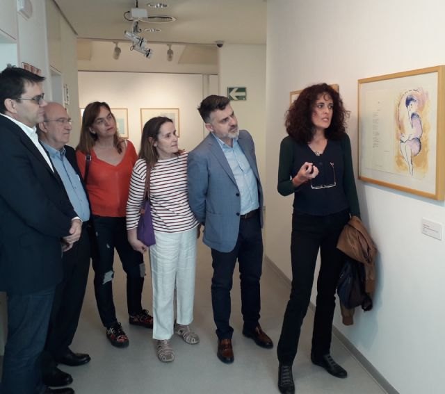 El Muram de Cartagena reúne las obras de veinte artistas de la Región que homenajean a Carmen Conde - 1, Foto 1