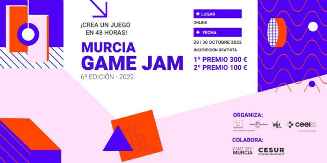 El maratón de videojuegos Murcia Game JAM 2022 reta a los entusiastas a desarrollar su juego electrónico - 1, Foto 1