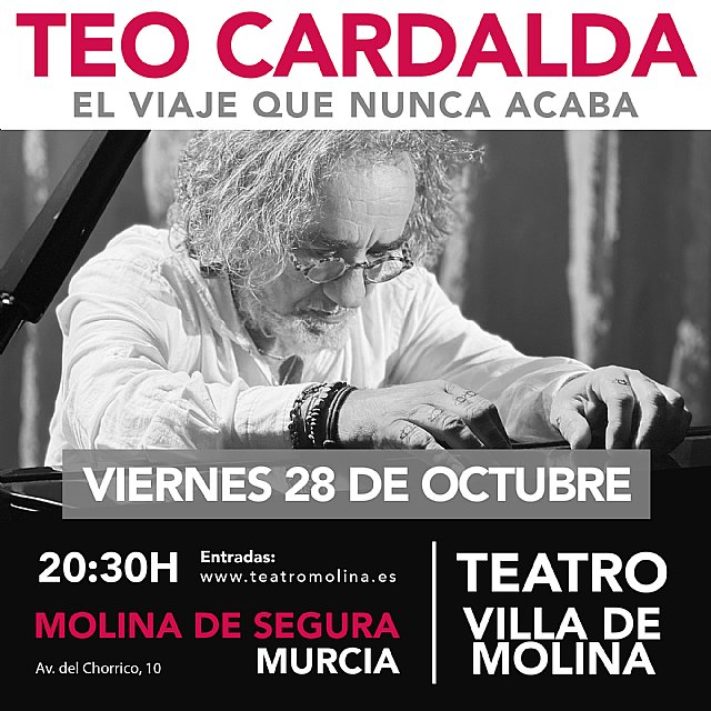 Teo Cardalda en directo en Molina de Segura - 1, Foto 1