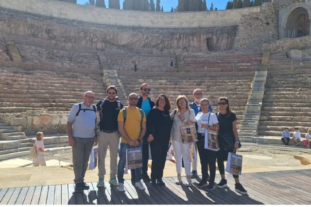 Periodistas de viajes y agencias turísticas como la del Vaticano conocen Cartagena gracias al Ayuntamiento y el Itrem - 1, Foto 1