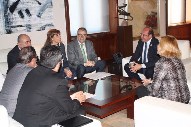 Reunión de la federación regional con el presidente de la Comunidad - 1, Foto 1