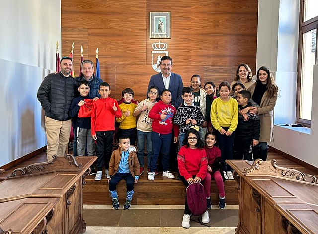 Continúan las visitas escolares al Ayuntamiento de Cieza - 1, Foto 1