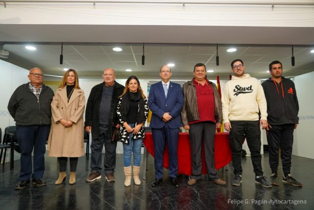 Los vocales del PP Juan Manuel Ayaso y David Ríos revalidan la presidencia de las juntas vecinales de La Puebla y La Aljorra - 1, Foto 1