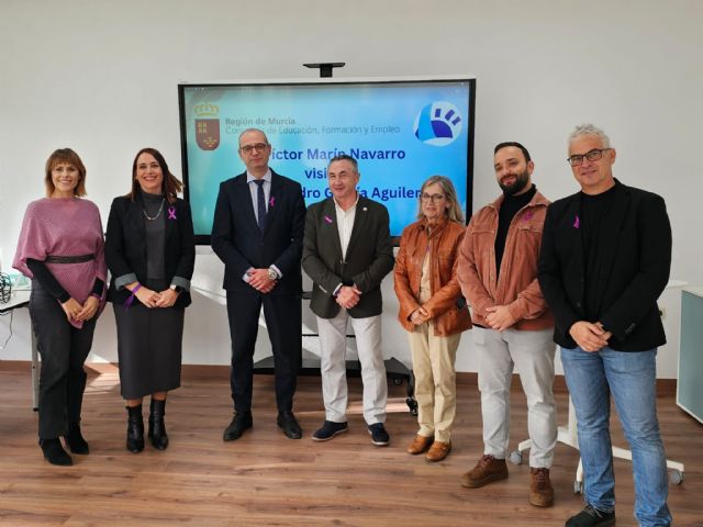 Educación realiza obras en el IES Pedro García Aguilera de Moratalla para mejorar el aislamiento térmico y reducir el consumo de energía - 1, Foto 1