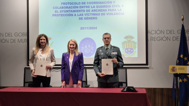 Archena formaliza el procedimiento de colaboración para la protección de las víctimas de violencia de género integrándose en el sistema VioGen - 3, Foto 3