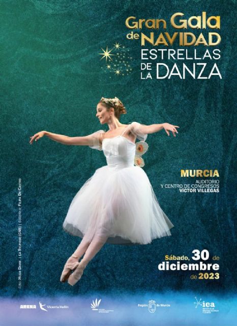 Once primeros bailarines y solistas protagonizan la 'Gran gala de la Navidad-Estrellas de la danza' en el Auditorio regional Víctor Villegas - 1, Foto 1