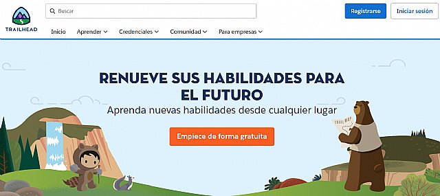 Trailhead, la plataforma gratuita de formación online de Salesforce, disponible en castellano - 1, Foto 1