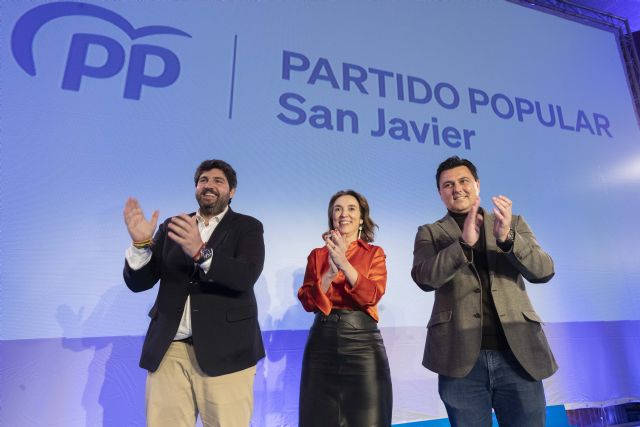 Cuca Gamarra y López Miras arropan a José Miguel Luengo como candidato a la alcaldía de San Javier - 1, Foto 1