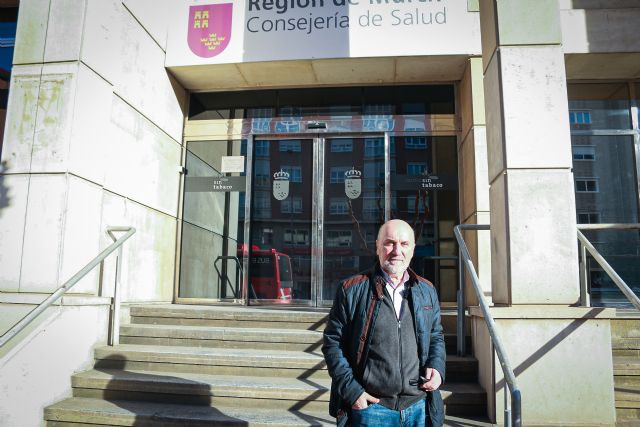 IU-Verdes muestra su apoyo a los Trabajadores del Transporte Sanitario en la Región de Murcia - 1, Foto 1