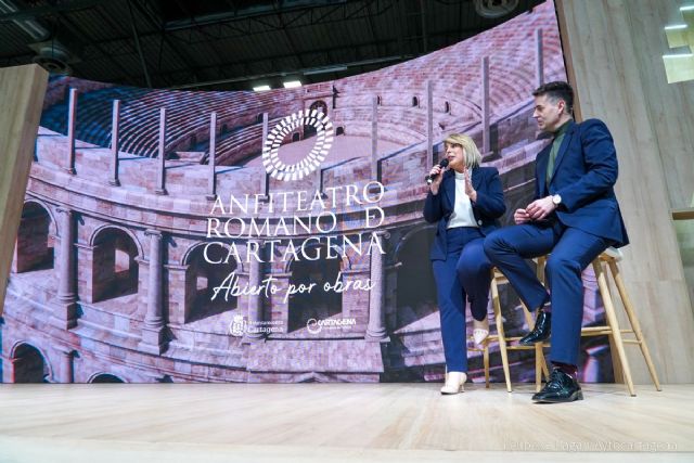 Los nuevos hallazgos arqueológicos del Anfiteatro Romano de Cartagena, protagonistas en FITUR 2024 - 1, Foto 1