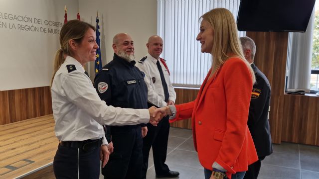 Guevara recibe a tres agentes de las policías francesa y alemana que participan en el proyecto Comisarías Europeas - 2, Foto 2