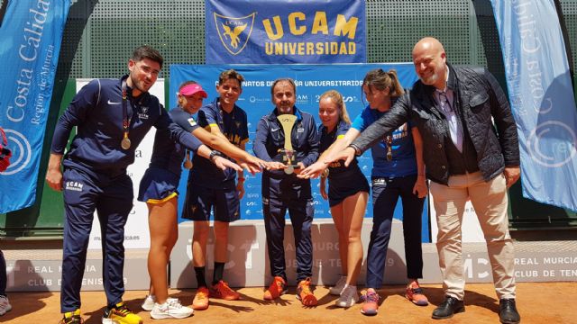 La UCAM domina con cinco medallas de oro el Campeonato de España Universitario de Tenis - 1, Foto 1