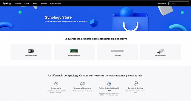 Synology anuncia el lanzamiento europeo de su tienda online Synology Store - 1, Foto 1