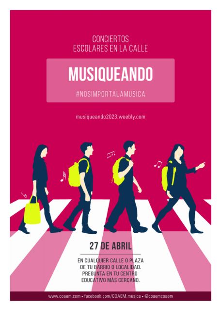 Cuarenta centros escolares de la Región de Murcia llenarán de conciertos escolares este 27 de abril - 1, Foto 1