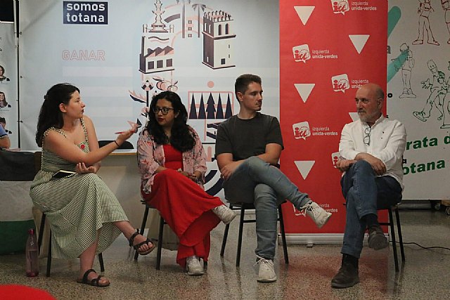 Totana acoge el primer encuentro de la Red de Jóvenes de IU-Verdes de la Región de Murcia, Foto 1