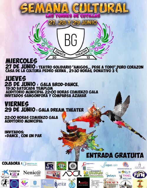 La 'Semana Cultural 2018' de 'Brodguay' comienza con una obra de teatro solidaria - 1, Foto 1