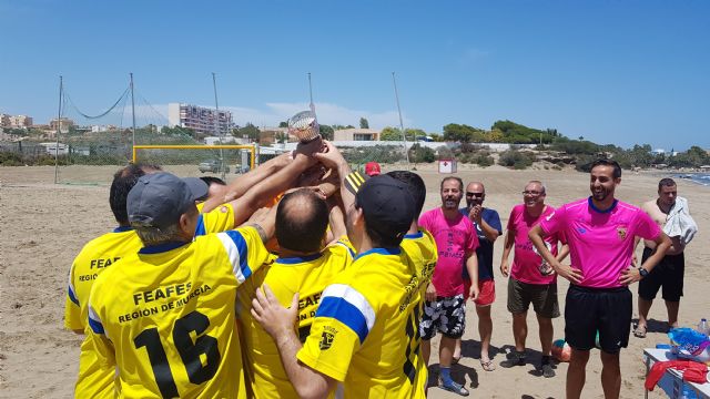 Águilas sede del torneo de fútbol playa de salud mental 2019 - 2, Foto 2