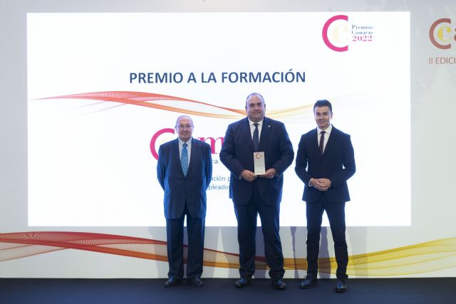 La Cámara de Comercio de Lorca recibe un premio - 2, Foto 2