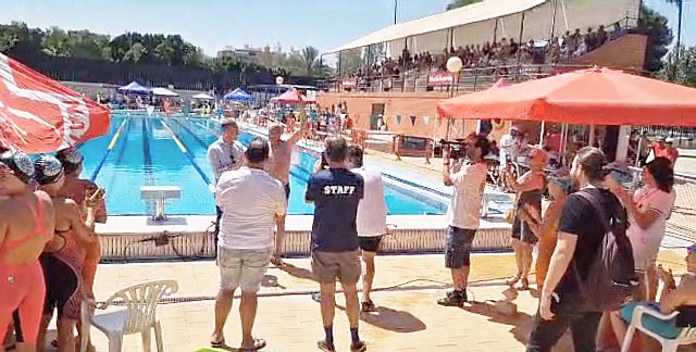 La ciudad de Murcia presencia el doble récord del mundo de piscina de Roberto Alberiche - 2, Foto 2