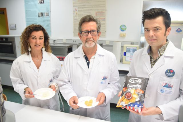 Fripozo y la UPCT consiguen elaborar productos empanados con hasta un 90 por ciento menos de aceite, Foto 1