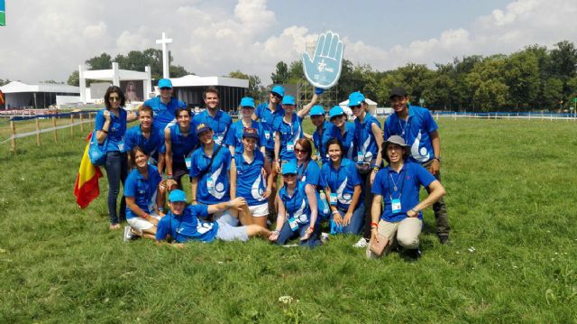 Medio centenar de voluntarios de la UCAM colaboran en la JMJ - 1, Foto 1