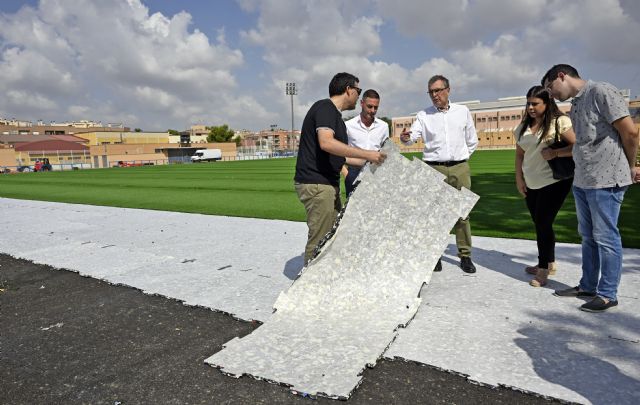 El campo de fútbol de Puente Tocinos lucirá renovado esta temporada - 2, Foto 2