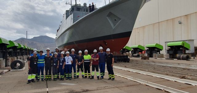 NAVANTIA pone a flote el cazaminas 'Turia' - 1, Foto 1