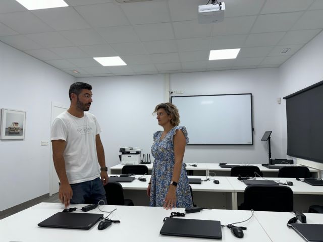 El Ayuntamiento de Puerto Lumbreras finaliza los trabajos de mejora y acondicionamiento del aula formativa para el empleo situada en el CEILUM - 1, Foto 1