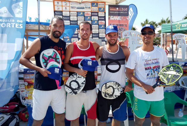 Los catalanes Martí Magriñá con Víctor Martínez, y Maryam Shams con Verónica Martínez, campeones del Ier Open Bluesense ITF MAR MENOR 2016-09-26 - 3, Foto 3