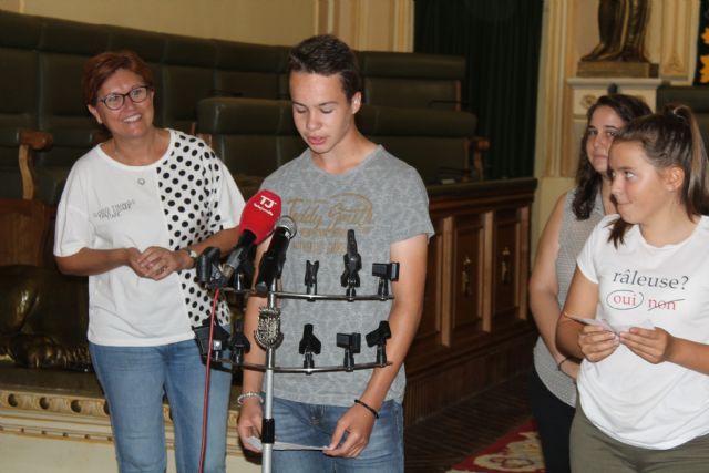 La alcaldesa recibe en el Ayuntamiento a medio centenar de alumnos franceses de intercambio - 2, Foto 2