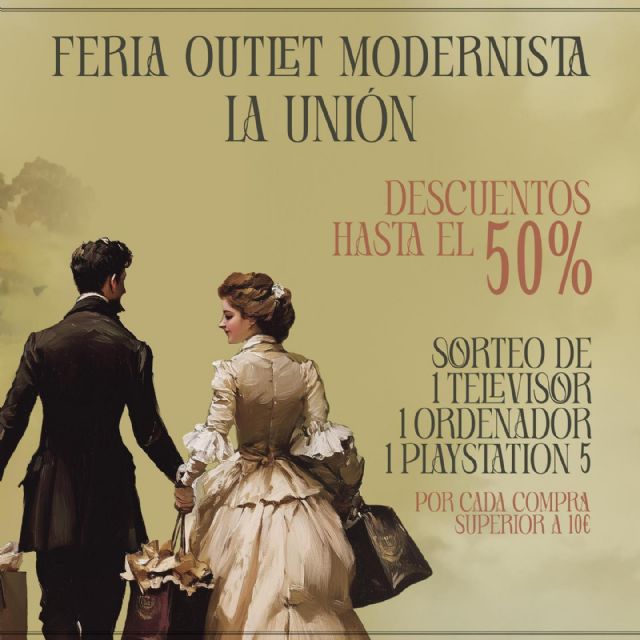 La Unión acoge el 28 y 29 de septiembre su primera Feria Outlet Modernista con la participación de diez comercios locales - 2, Foto 2