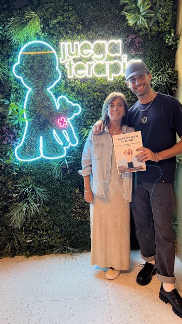 Sergio Turull y Vitamin Well recaudan más de 58.000 euros para que la Fundación Juegaterapia construya El jardín de mi hospi, un proyecto al aire libre lleno de luz, color y esperanza, en el Materno Infantil de Málaga - 5, Foto 5