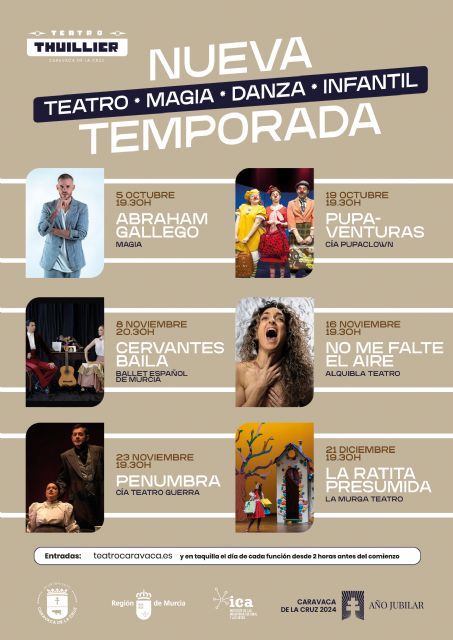 El Teatro Thuillier de Caravaca estrena programación para el último trimestre del año con seis espectáculos - 4, Foto 4