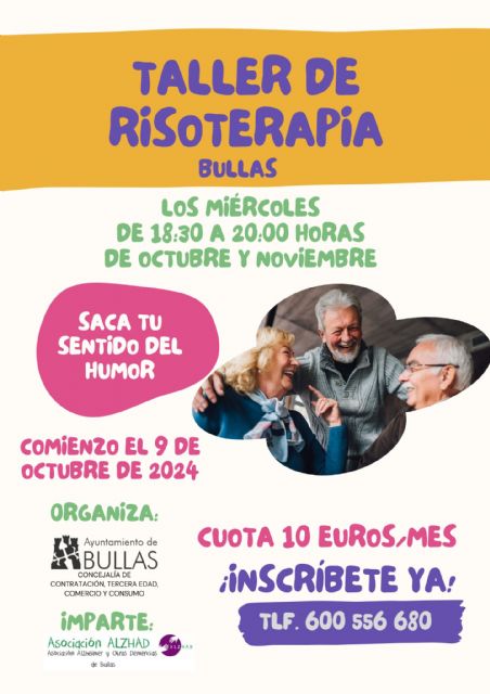 En octubre comienza el Taller de Risoterapia - 1, Foto 1