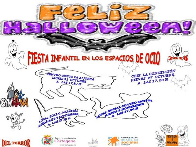 Los Espacios de Ocio celebran Halloween con numerosas actividades infantiles - 1, Foto 1