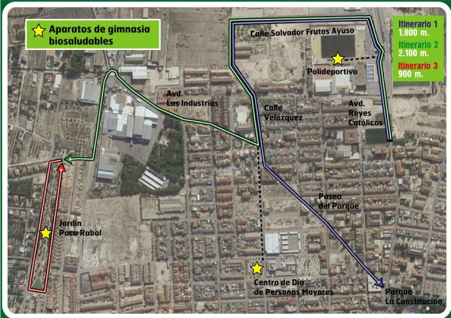 Una jornada popular para estrenar los itinerarios saludables de Las Torres de Cotillas - Las 